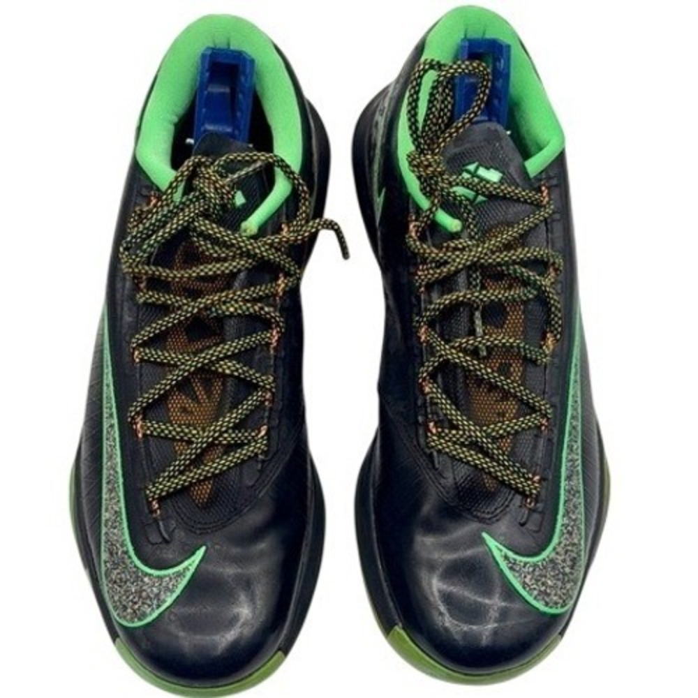 Nike KD 6 VI Mens Basketball Shoes Black Green KD VI 599424 093 Sz 9.5 - Picture 4 of 9